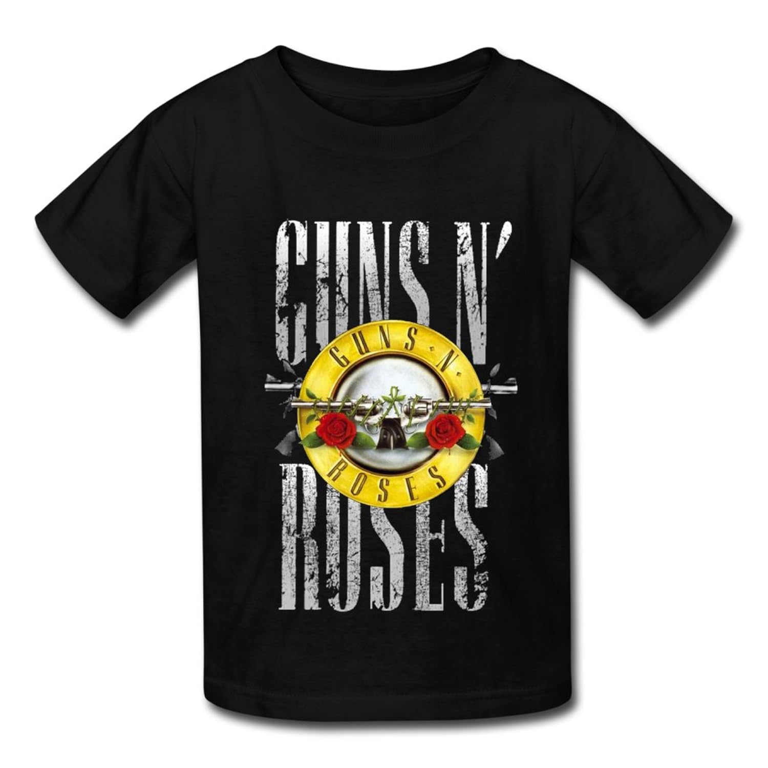 Amazon.com: Guns N' Roses logo T Shirt for Kids Black: Clothing