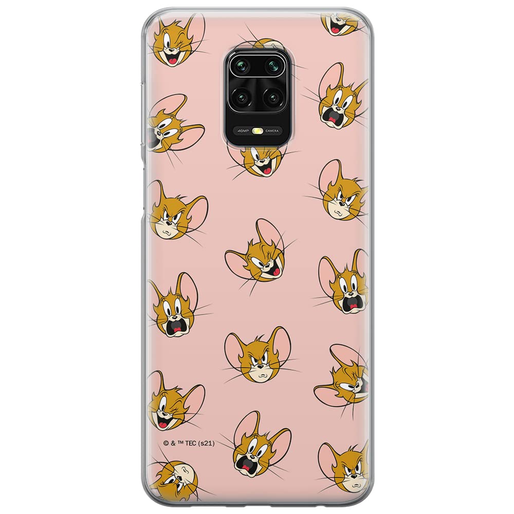 ERT GROUP mobile phone case for Xiaomi REDMI NOTE 9 PRO/ 9S original and officially Licensed Tom & Jerry pattern 008 optimally adapted to the shape of the mobile phone, case made of TPU