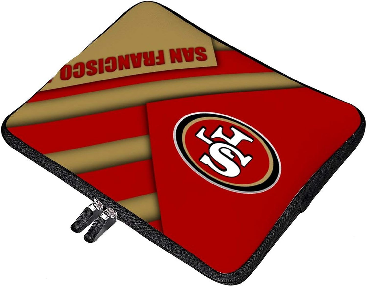 G-III Sports San Francisco 49ers Laptop Case 17inch Waterproof and Durable Computer case Suitable for iPad or Notebook