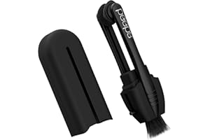 Peeps Carbon Klean Eyeglass Lens Cleaner - Efficient and Durable Carbon Microfiber Technology - Exclusively Used by NASA - 500 Uses (Black Soft Touch)