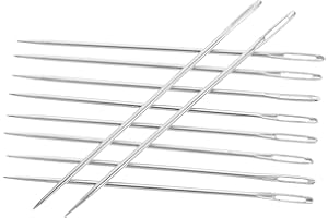 Toyvian 10pcs Stainless Steel Korean Candy Needle Tools Precision Baking Accessories for Sugar Candy Cookies