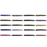 ROBOWORM 7" Straight Tail Worm / 8 Pack/Green Pumpkin Purple