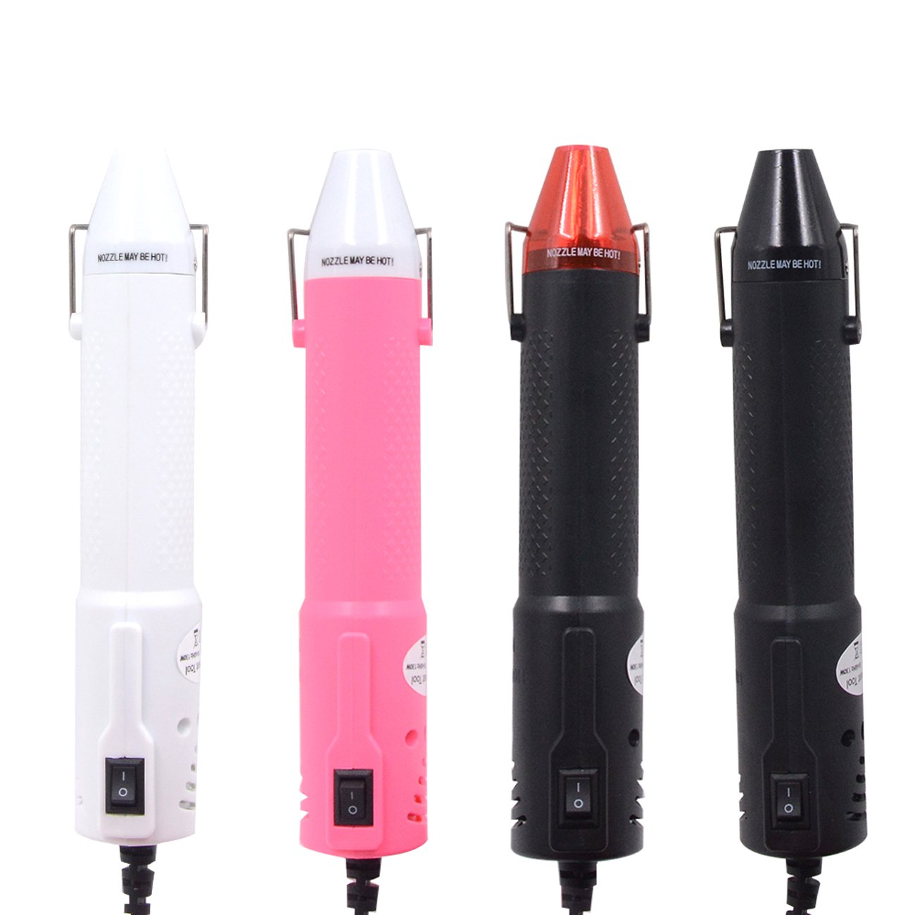 Blue,Red mofa emboss Heat Pen,Mini Heat Gun,Hot Air Pen Tools Shrink