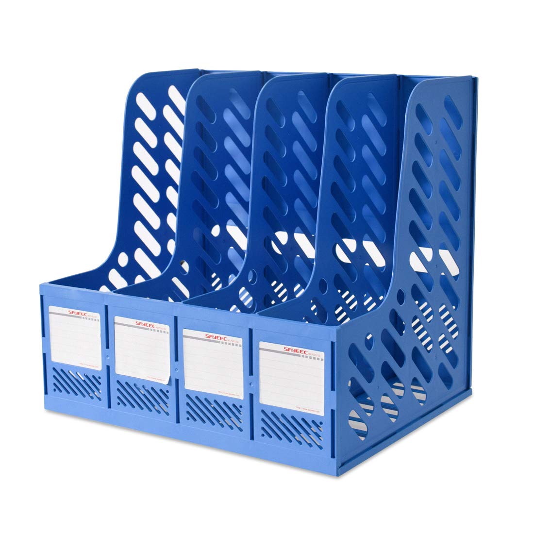 Buy Desk File Organiser KXF 4 Sections Sturdy Desktop Plastic Magazine