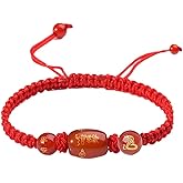 2025 New Year of Snake Bracelets, Adjustable Red String Charm Bracelet Chinese Zodiac Animal Good Luck Braided Bracelet Lucky Snake Charm Braided Red Rope Corded Bracelets Jewelry for Women Men