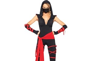 Leg Avenue Women's 4 Pc Deadly Ninja Costume