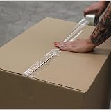 Fit For The Job Heavy-Duty Clear Parcel Tape 48mm x 66m 6 Rolls view 4