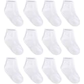 ZAPLES Baby Non Slip Grip Ankle Socks with Anti Skid Grippers Boys Girls Low Cut for Infants Toddlers Kids