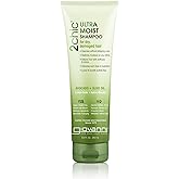 Giovanni 2chic Ultra-Moist Shampoo - Avocado & Olive Oil, Creamy Hydration Formula, Enriched with Aloe Vera, Shea Butter, Botanical Extracts, No Parabens, Color Safe - 8.5 fl oz