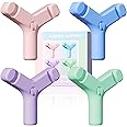 HEMILAB® 4 Pack Aligner Chewies, Y-Shaped Handheld Aligner Chewies for Invisalign, Compatible with Invisalign Braces, Aligner, Retainer
