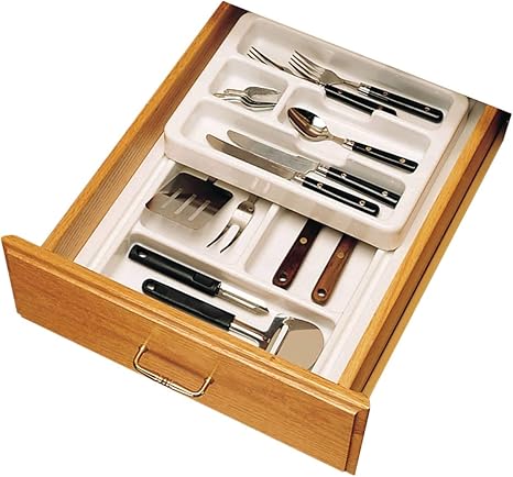 Drawer Tray Inserts Plastic Two Tiered Cutlery Drawer Insert