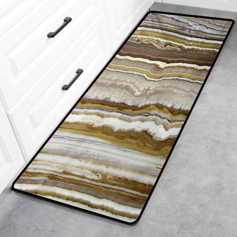 Marble Runner Rugs, Onyx Marble Rock Themed Vertical Lines
