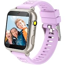 Amazon.com: Smart Watches for Kids Age 6-12, 24 Puzzle Games HD ...