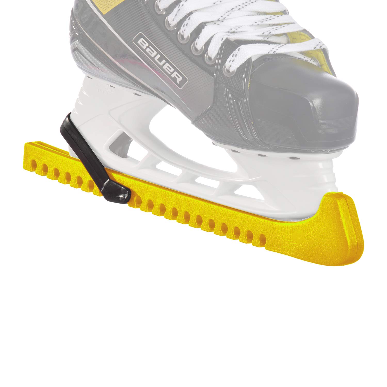 Blue Sports Skate Blade Covers, Unisex, Kufenschoner, yellow, One Size