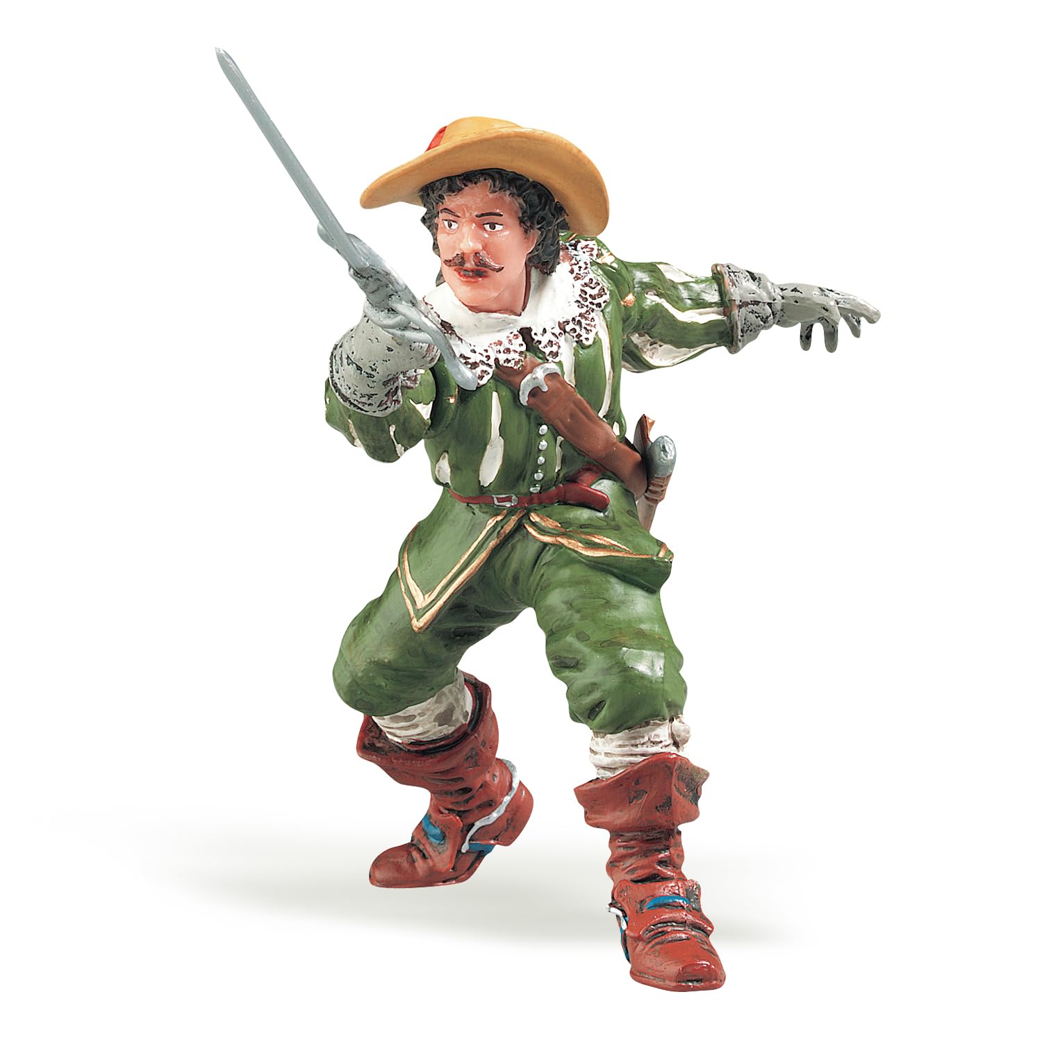 Papo - Realistic D'Artagnan Figure - Ages 3+ - Historical Collection - Creative Play Musketeers - Gift Idea Toy for Girls and Boys โ image 1