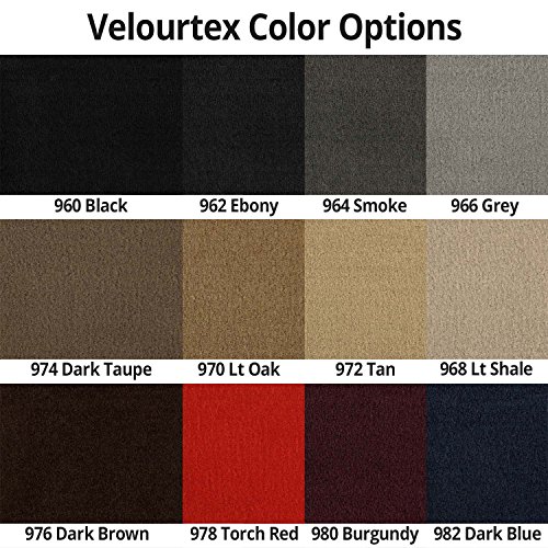 Lloyd Mats Velourtex Ebony Front Floor Mats For Mustang 1994 00