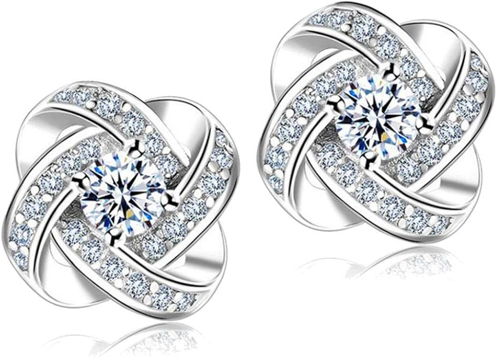 Clearance Sale! Jewelry Earring Set,Women Simple Fashion Diamond