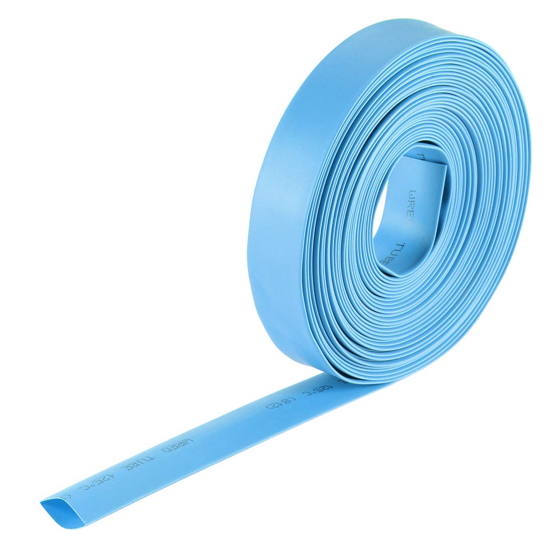sourcing map Heat Shrink Tubing, 1/2"(12mm) Dia 2:1 rate Shrinkable Tube Cable Sleeve 7m - Blue