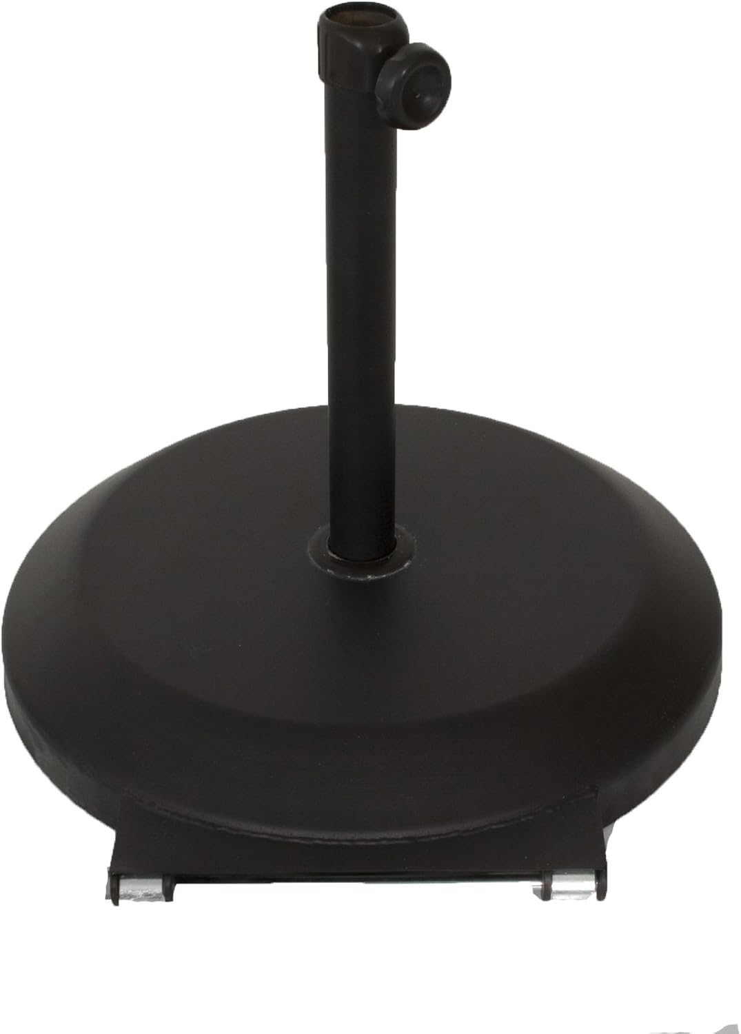 Amazon Com Phat Tommy 75 Lb Steel Outdoor Umbrella Base With Wheels For Patio Garden Market Parasol Outdoor Living Patio Umbrella Bases Garden Outdoor