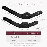 Momcozy Baby Hip Seat Carrier 0-36 Months 3D Belly Pad Black view 6