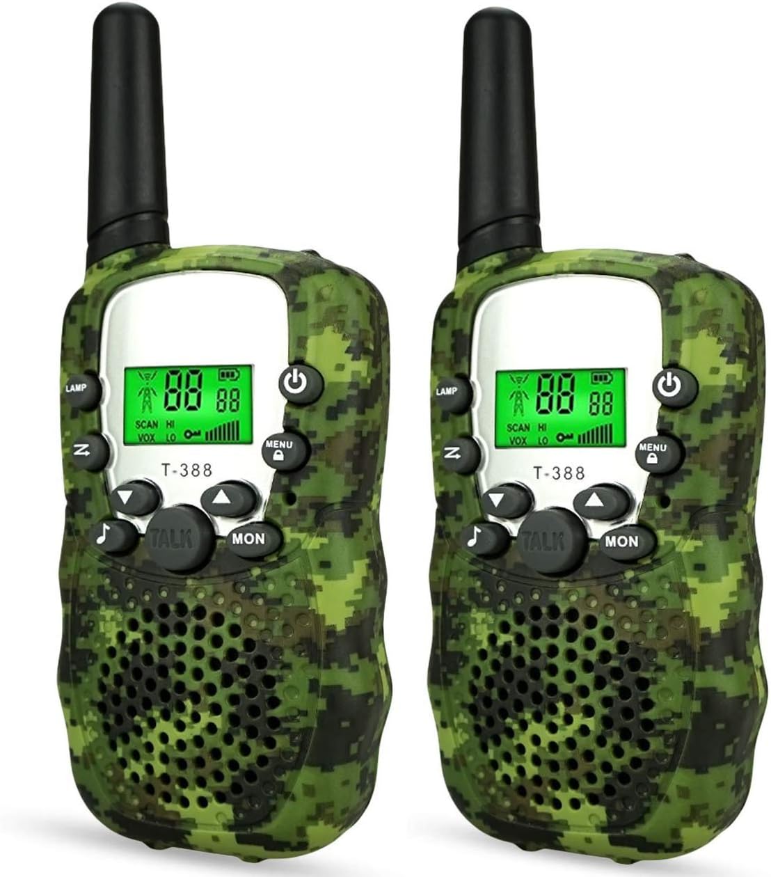 EUTOYZ Toys for 4-12 Year Old girls, Walkies Talkies for Kids Christmas Xmas Gifts for 4-12 Year Olds Boys Gifts Girls Toys Age 4-12 christmas stocking Green