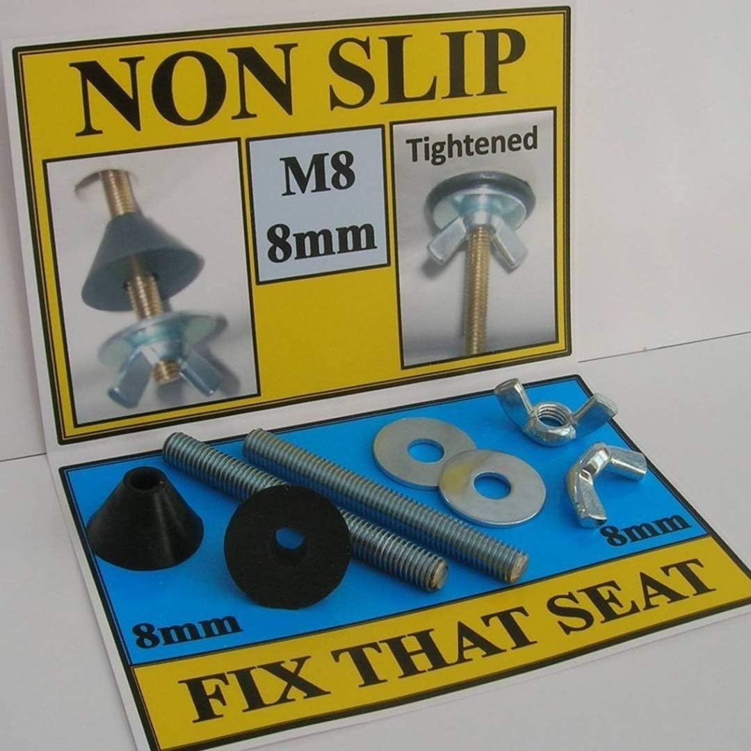 M8 (8mm) TOILET SEAT HINGE FITTINGS Amazon.co.uk Kitchen & Home