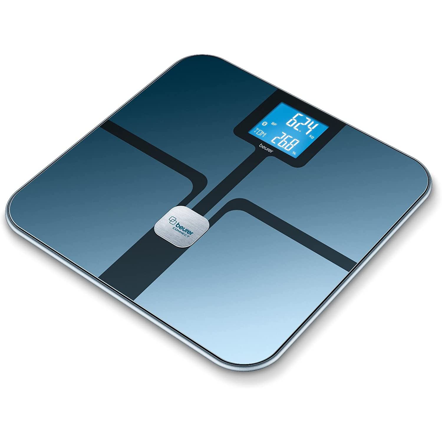 Beurer BF800BLK Health Manager Diagnostic Bathroom Scales with Bluetooth Smart