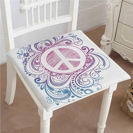 Amazon Com Mikihome Chair Seat Pads Cushions Classic Hand Drawn