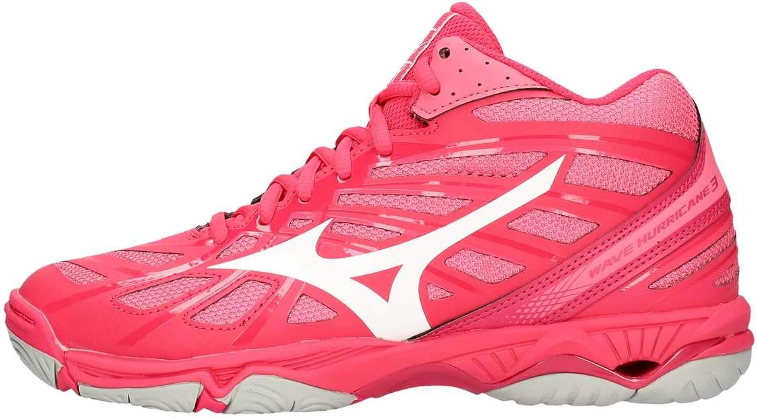 mizuno wave hurricane uomo rosa