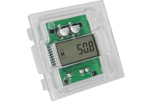 Taikemeti Digital LCD Hour Meter Maintenance Low Oil Pressure and Low Voltage Reminder Protection Multi-Function Meter Servic