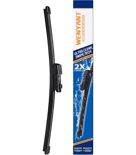 26/17/12 Inch Wiper Blade Set - U/J Hook Replacement For Nissan Rogue 2015-2021 & Pathfinder 2013-2019 (Set Of 3) - View #7