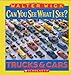 Can You See What I See?: Trucks and Cars: Picture Puzzles to Search and Solve