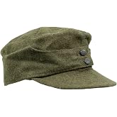 Epic Militaria Reproduction WW2 German Army M43 Field Cap - Field Grey