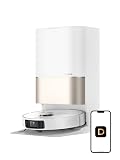 DREAME X40 Ultra Robotic Vacuum with Removable & Liftable Mop, 12,000Pa Suction, Side Brush Extensive Cleaning, 158°F Mop & Washboard Self Cleaning, Auto-Empty, Auto Refill, liftable Brushes White