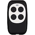 XIHADA Universal Garage Door Remote Universal Garage Door Opener Remote Universal Gate Remote Control Homelink Remote Programmable Learning 4-Buttons Multi Frequency 280MHZ-868MHZ (1 PC, White 5)