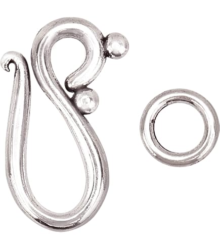2 Fermoirs à Bascule En Argent Sterling 925 - Pour Fabrication De Bijoux - Dimensions 14.5x10~12x1.5mm