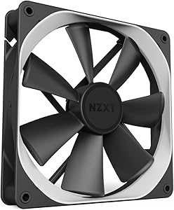NZXT AER P - RF-AP120-FP - 120mm - Winglet Designed Fan Blades - Fluid Dynamic Bearings - PWM Static Pressure Fans - Gaming Computer Fan