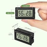 EEEKit 5-Pack Mini LCD Digital Thermometer Hygrometer Indoor Temp Humidity Gauge view 2