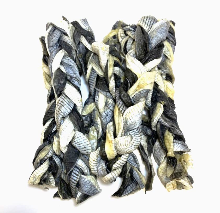 Dried Fish Braids 100g 100% Natural Dog Treats Chews A Natural Source of Omega 3 and Collagen CLD