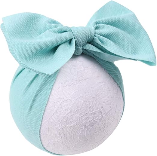 Amazon Com Yanjie Baby Large Bows Headwrap Stretch Textured