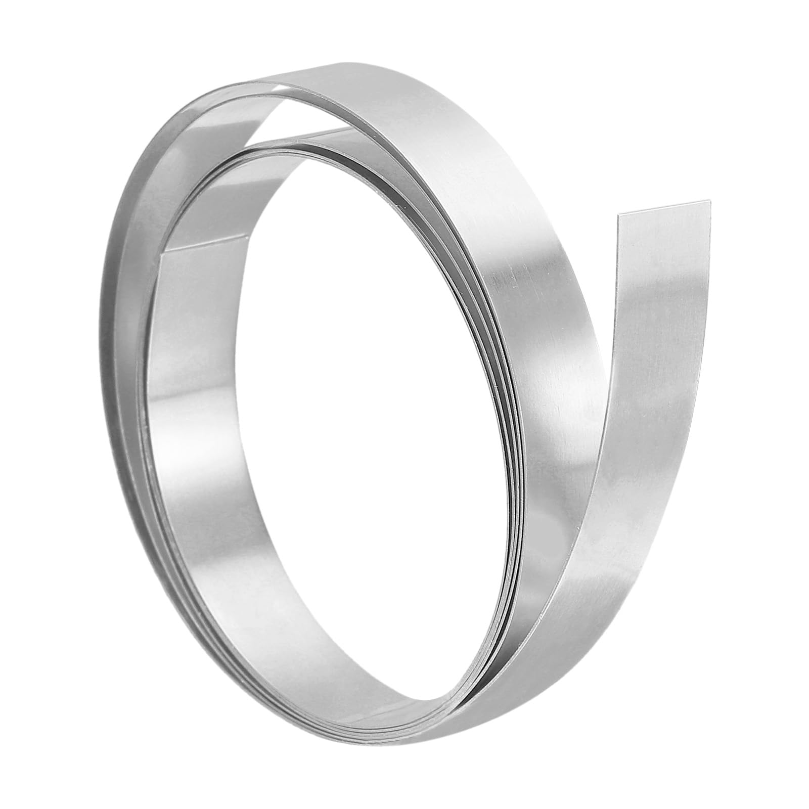 PATIKIL Aluminum Flashing, 1.5 cm x 39.4" Roll, 0.1 mm Thick, Silver, Commercial Grade