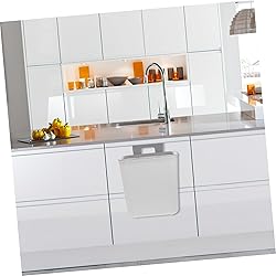 FONDOTIN Hanging Waste Basket Compost Bin Kitchen