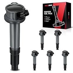Torchbeam 6 Packs Ignition Coil UF486 Fit for Ford