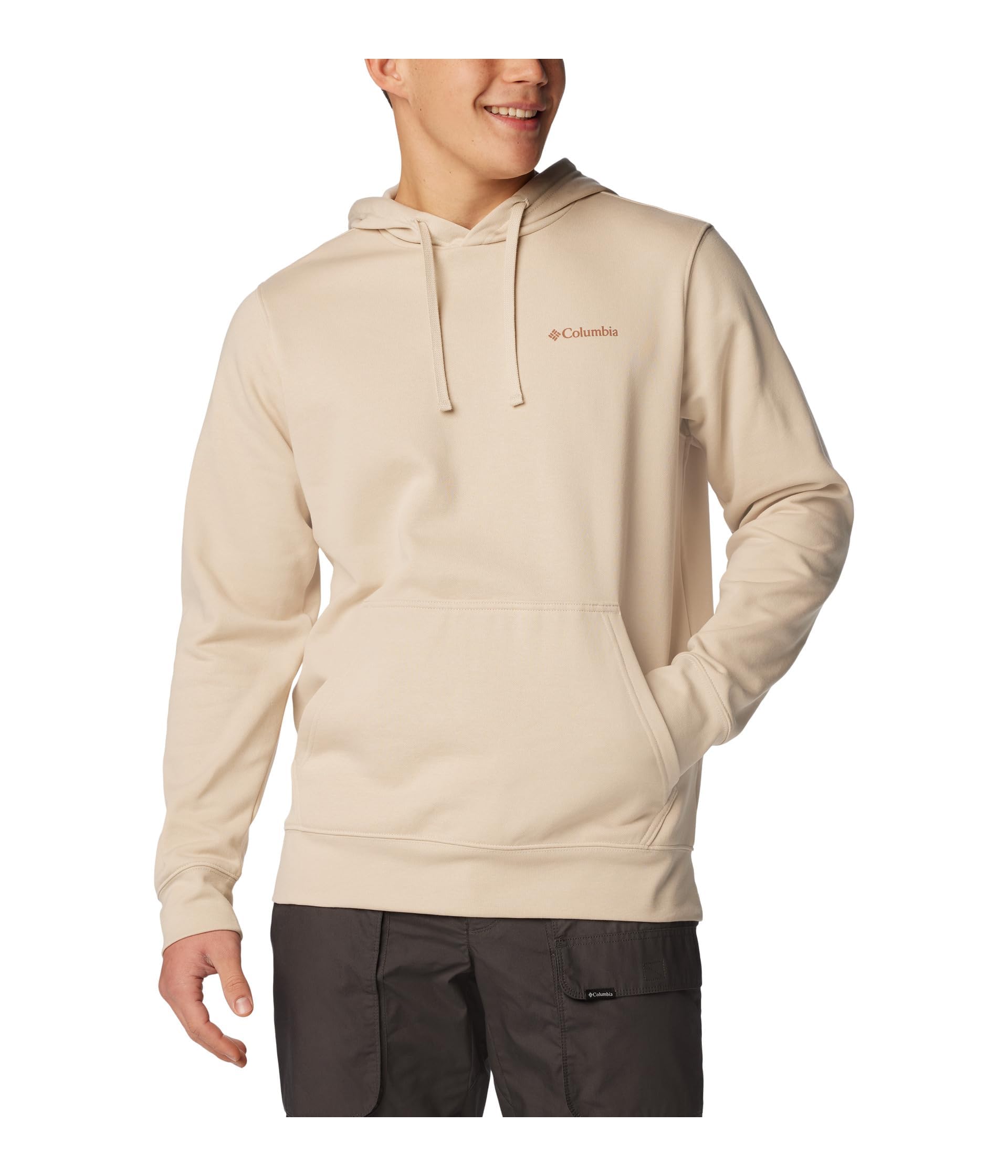 Columbia Men's Trek Hoodie, Dark Stone/CSC Box Treeline, X-Small Image