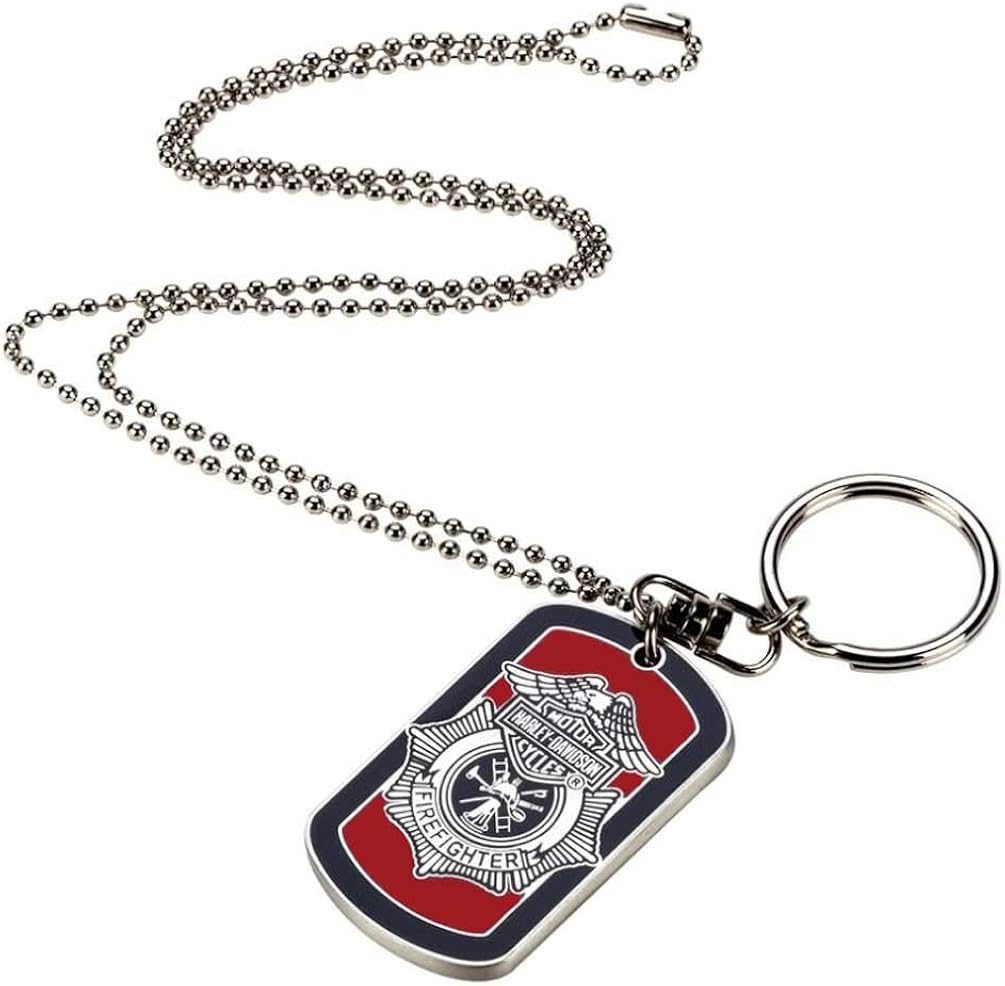 harley davidson dog tags necklace