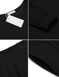 Ekouaer Women's Pajama Sets Casual 2Pcs Sleepwear
