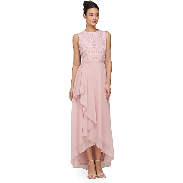 Wrap Satin Midi Dress at Amazon Women's Clothing store