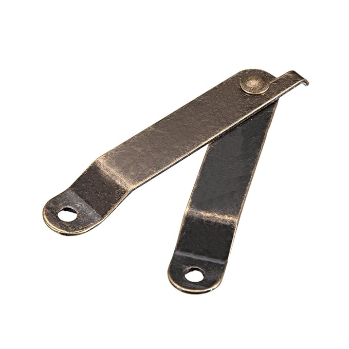 uxcell Folding Support Hinge Furniture Decorative Box Lid Hinges Bronze Tone