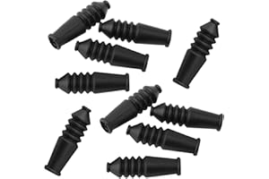 CONGARTENO 10PCS Rubber Sleeve Cable Protection Cover for Mountain Bike Folding Elbow Brake Line Dustproof