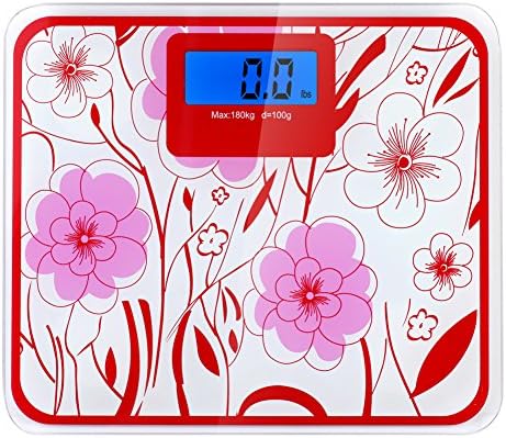 MEINI Precision Bathroom Scales Large LCD Display Step-On Technology Abstract Illustration